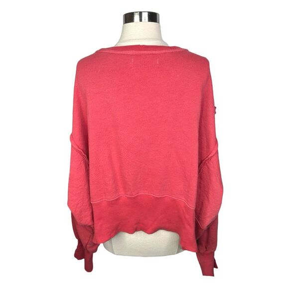 We The Free x Free People Camden Cropped Pullover - Size Medium - Picture 4 of 7